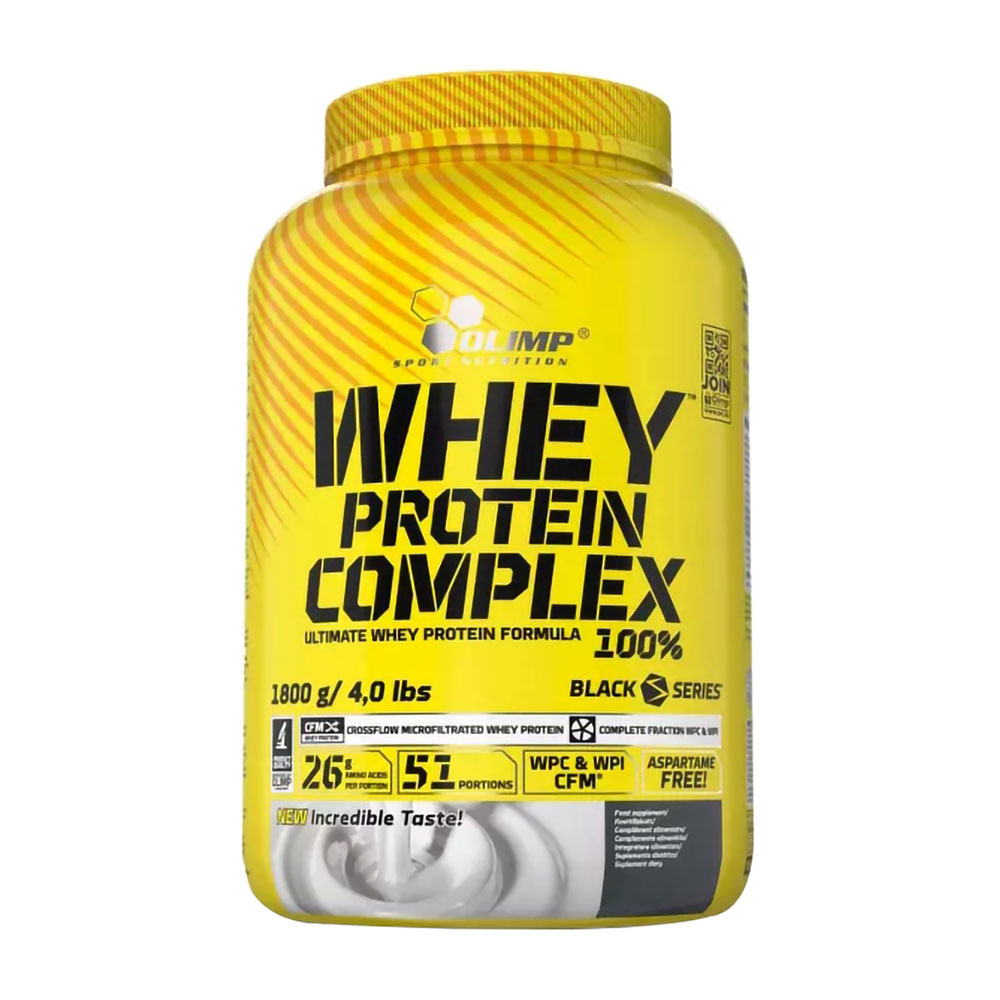 Протеїн Olimp Sport Nutrition Whey Protein Complex 100% Печиво з кремом, в порошку, 1.8 кг